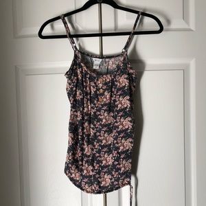 Floral print tank